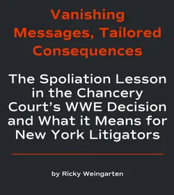 Ricky Weingarten Pubished in <em>Law360</em>
